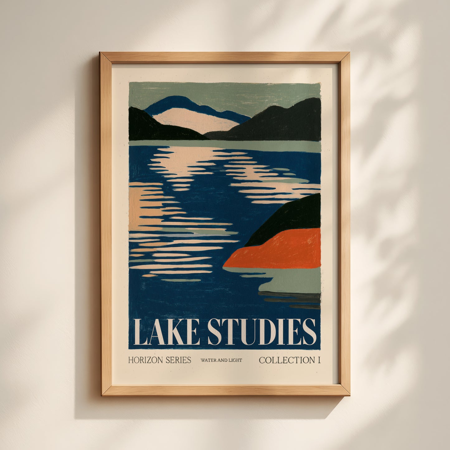 Lake Studies Landscape Print — Water and Light