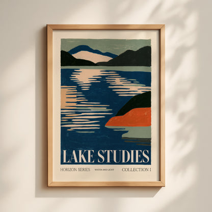 Lake Studies Landscape Print — Water and Light