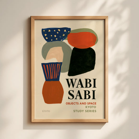 Wabi Sabi Objects Print — Warm