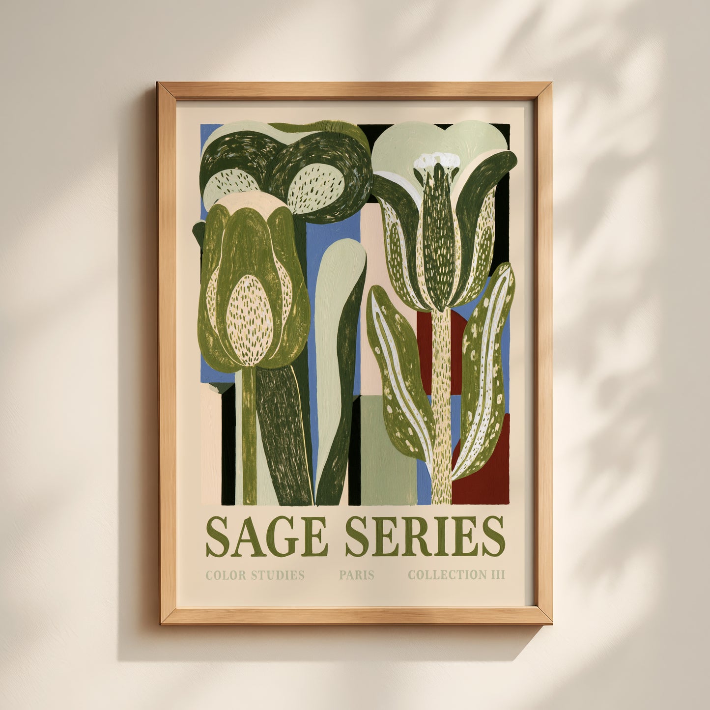 Sage Series Botanical Print — Collection III