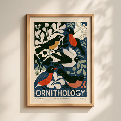 Ornithology Bird Print — Natural History
