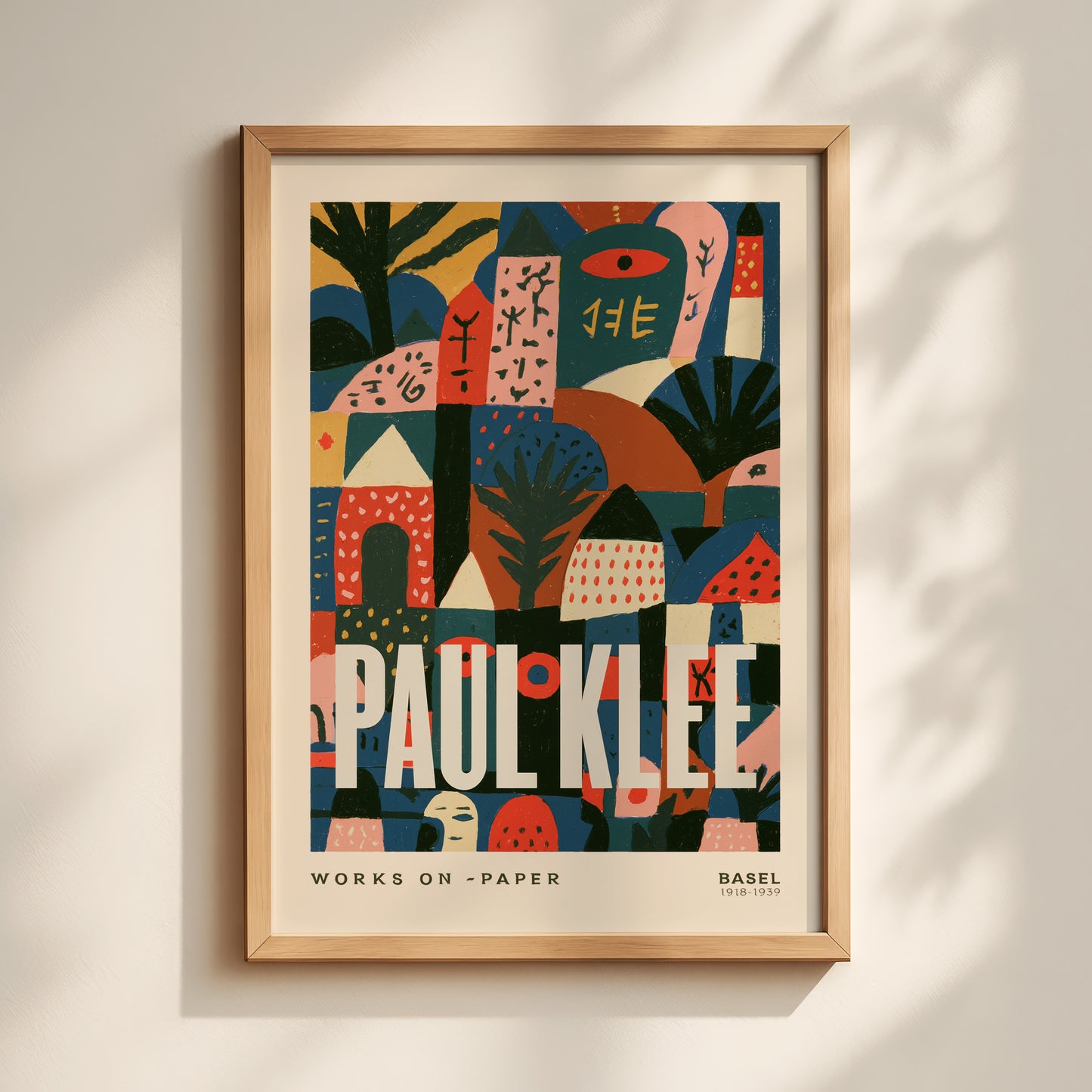 Paul Klee Exhibition Print — Basel, Works on Paper
