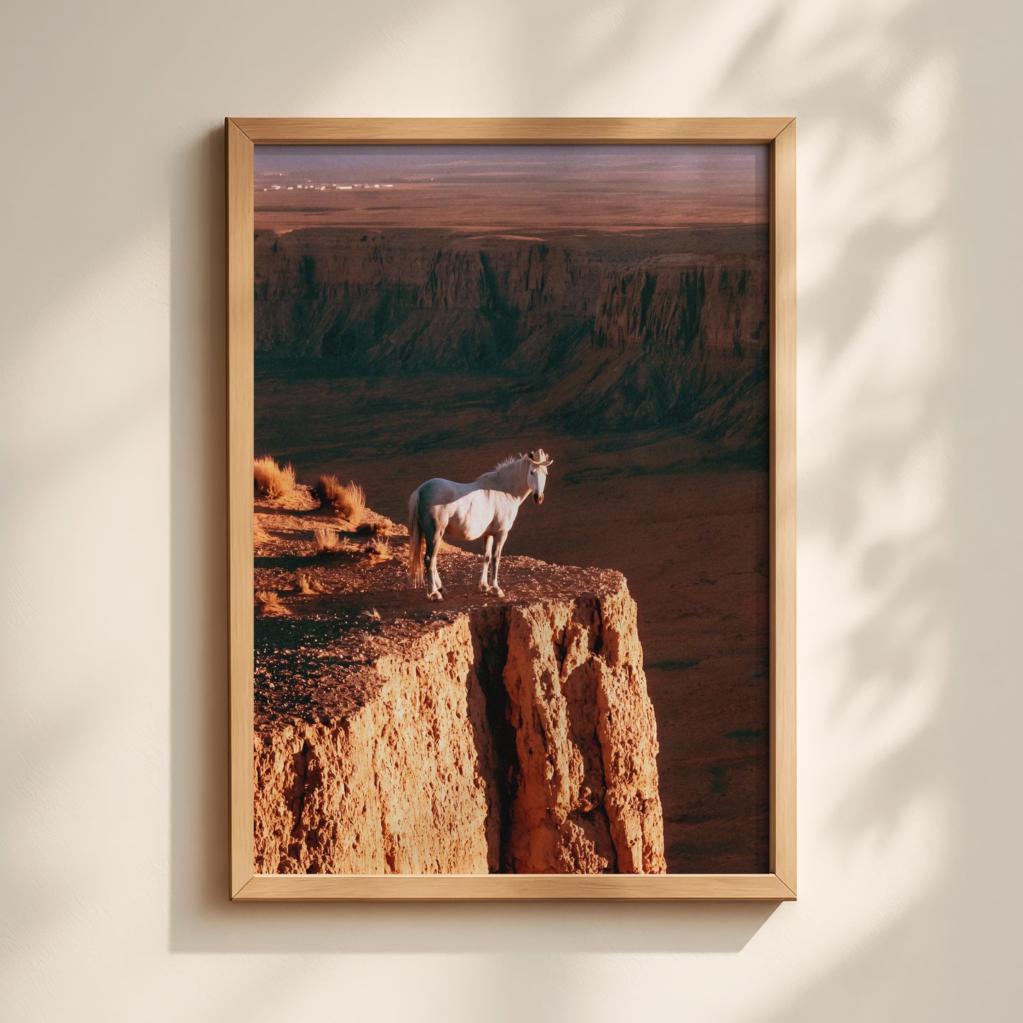 Canyon Edge Cowgirl Horse Print
