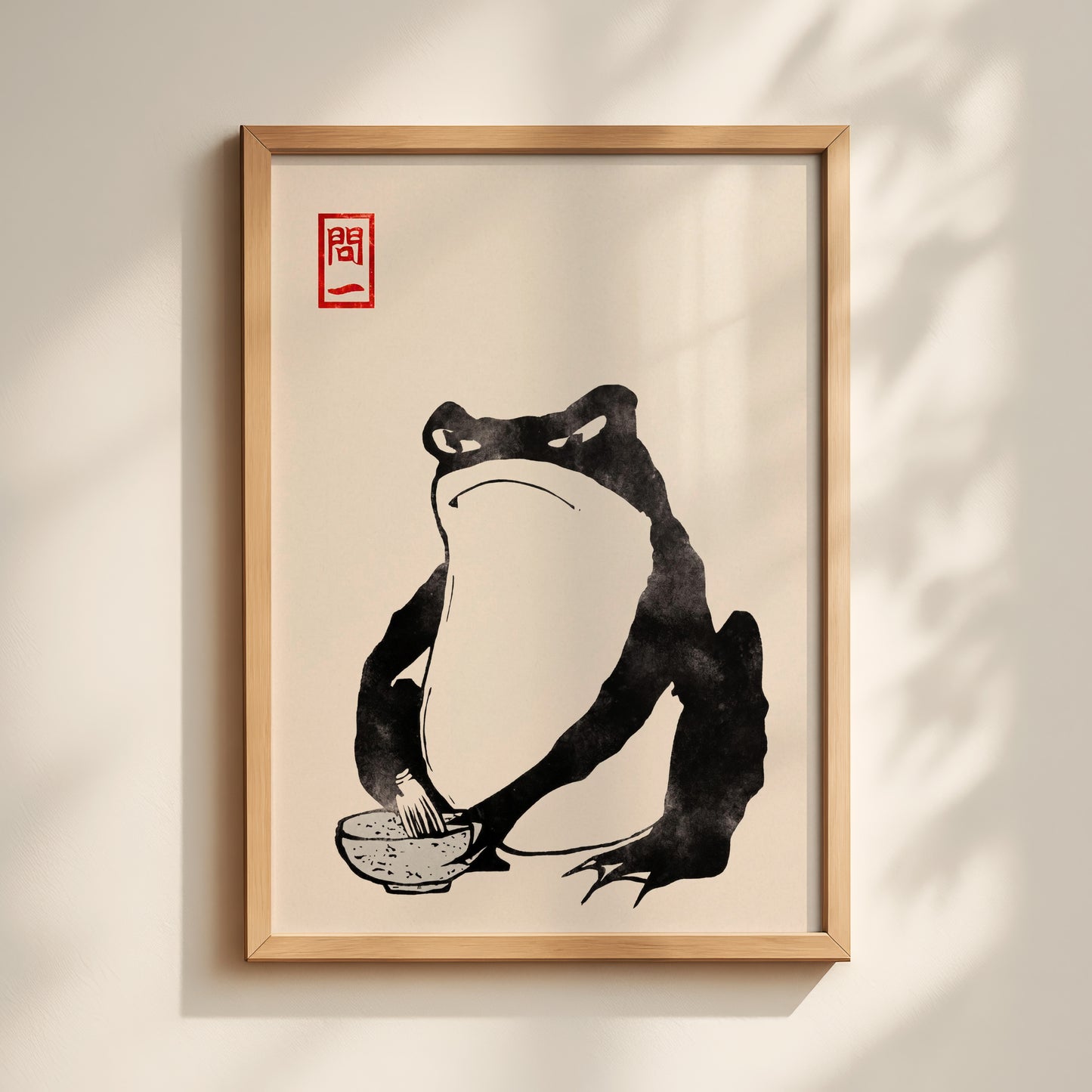 Wash Day Frog Print