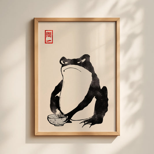 Wash Day Frog Print