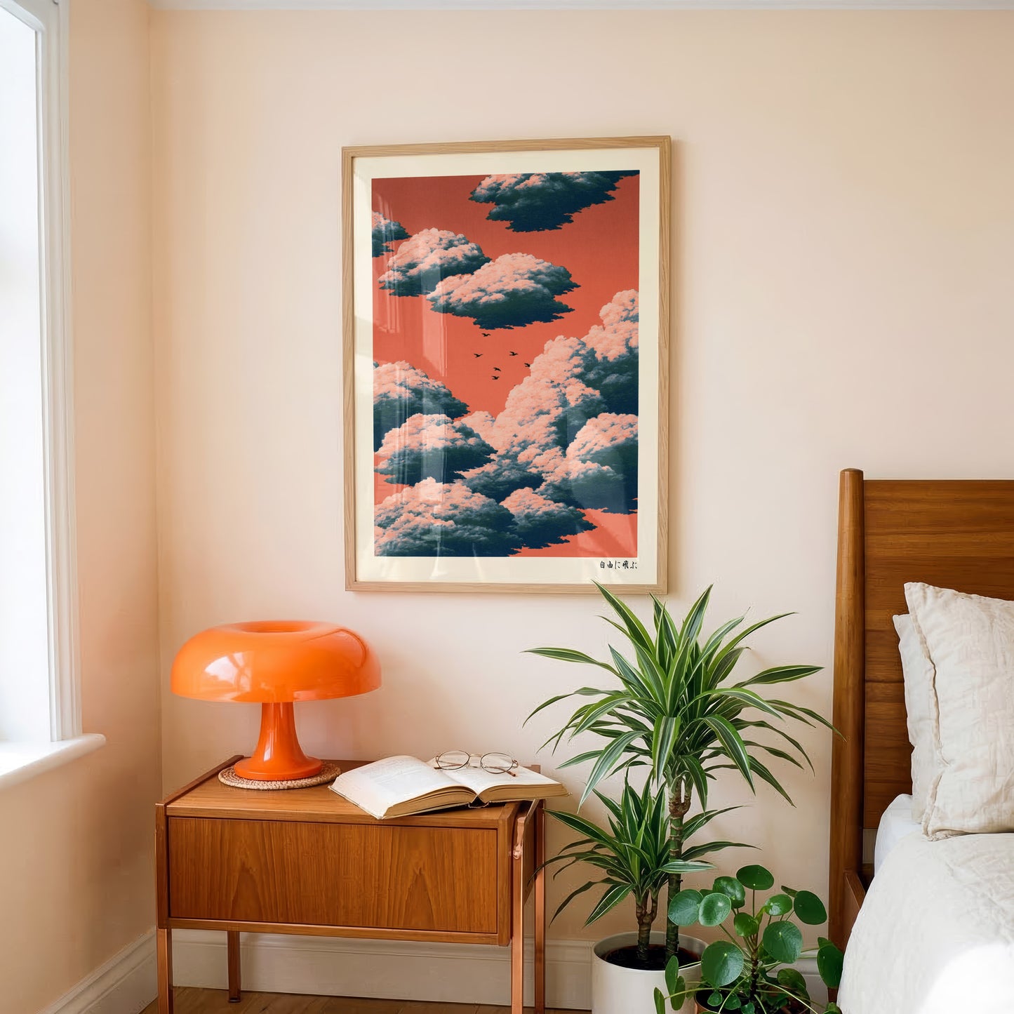 Flying Free Clouds Print
