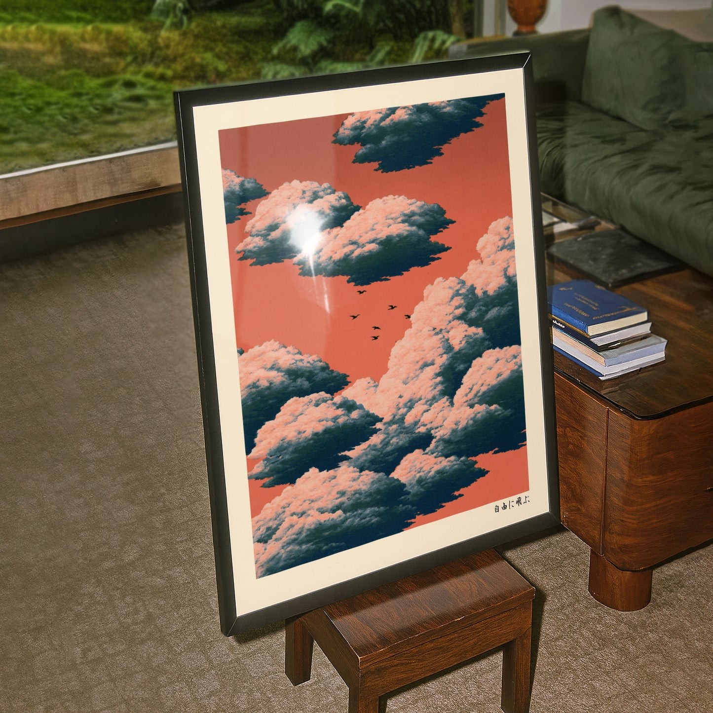 Flying Free Clouds Print