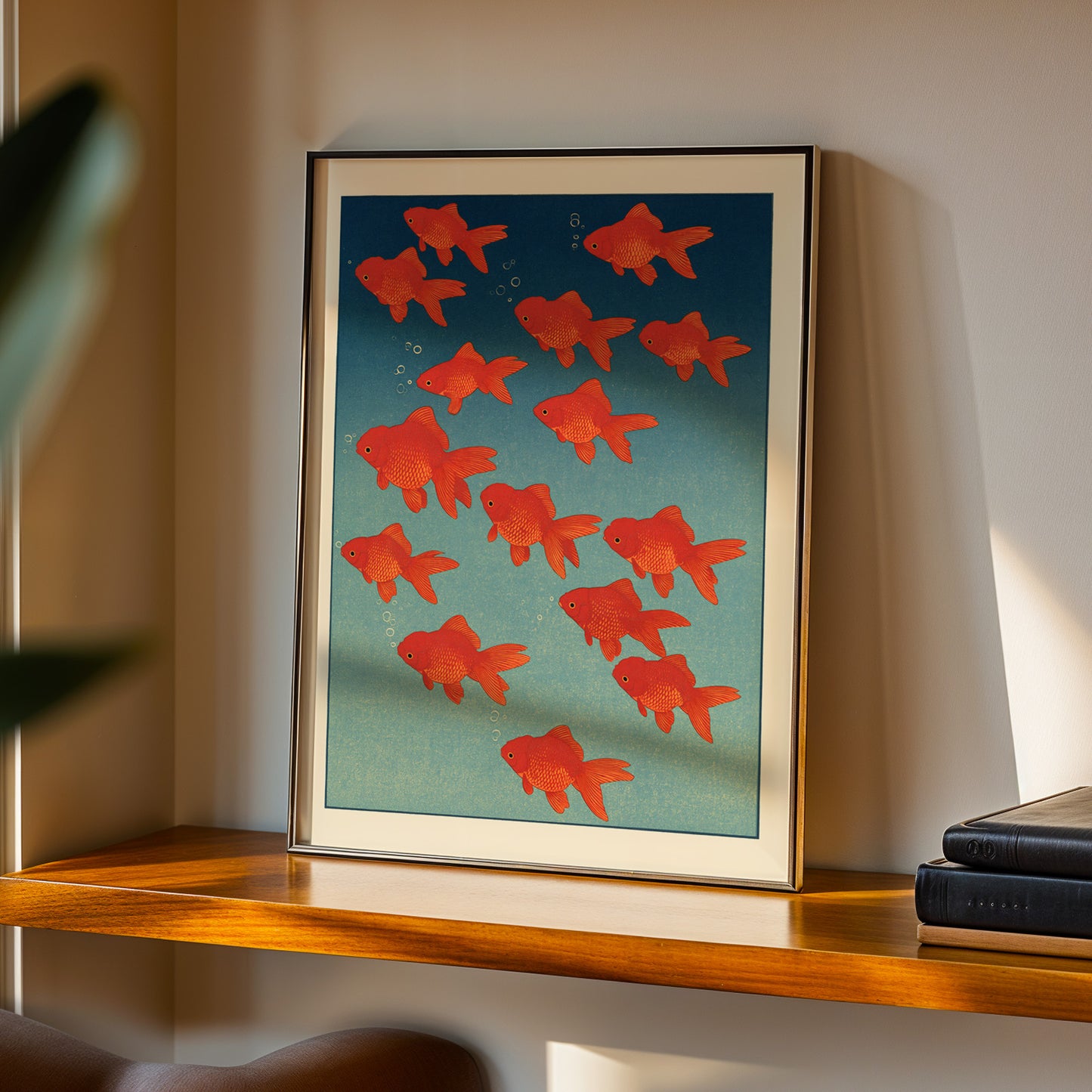 Goldfish School Print