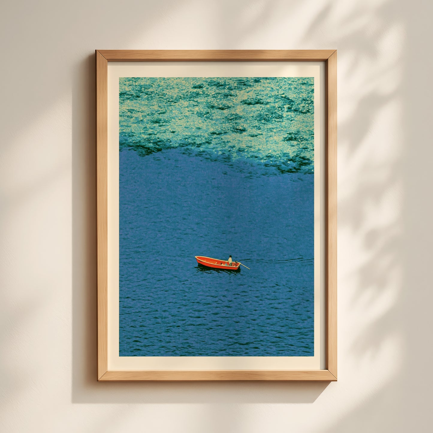 Vintage Rowboat Print