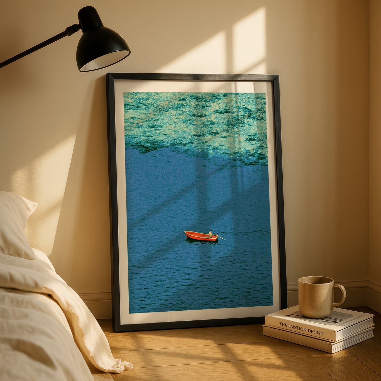 Vintage Rowboat Print