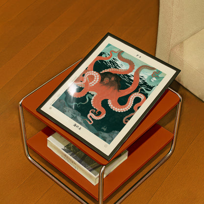 King of the Sea Octopus Print