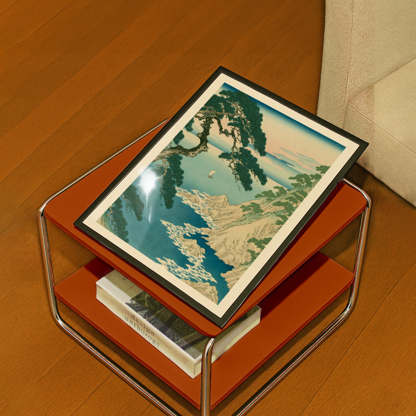 Pine Tree Seascape Print
