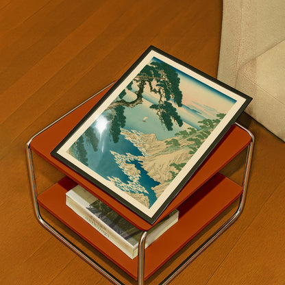Pine Tree Seascape Print