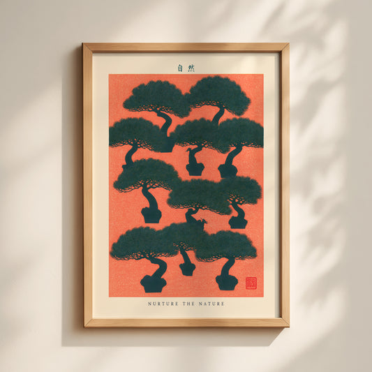 Bonsai Pattern Print