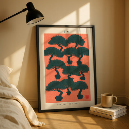 Bonsai Pattern Print