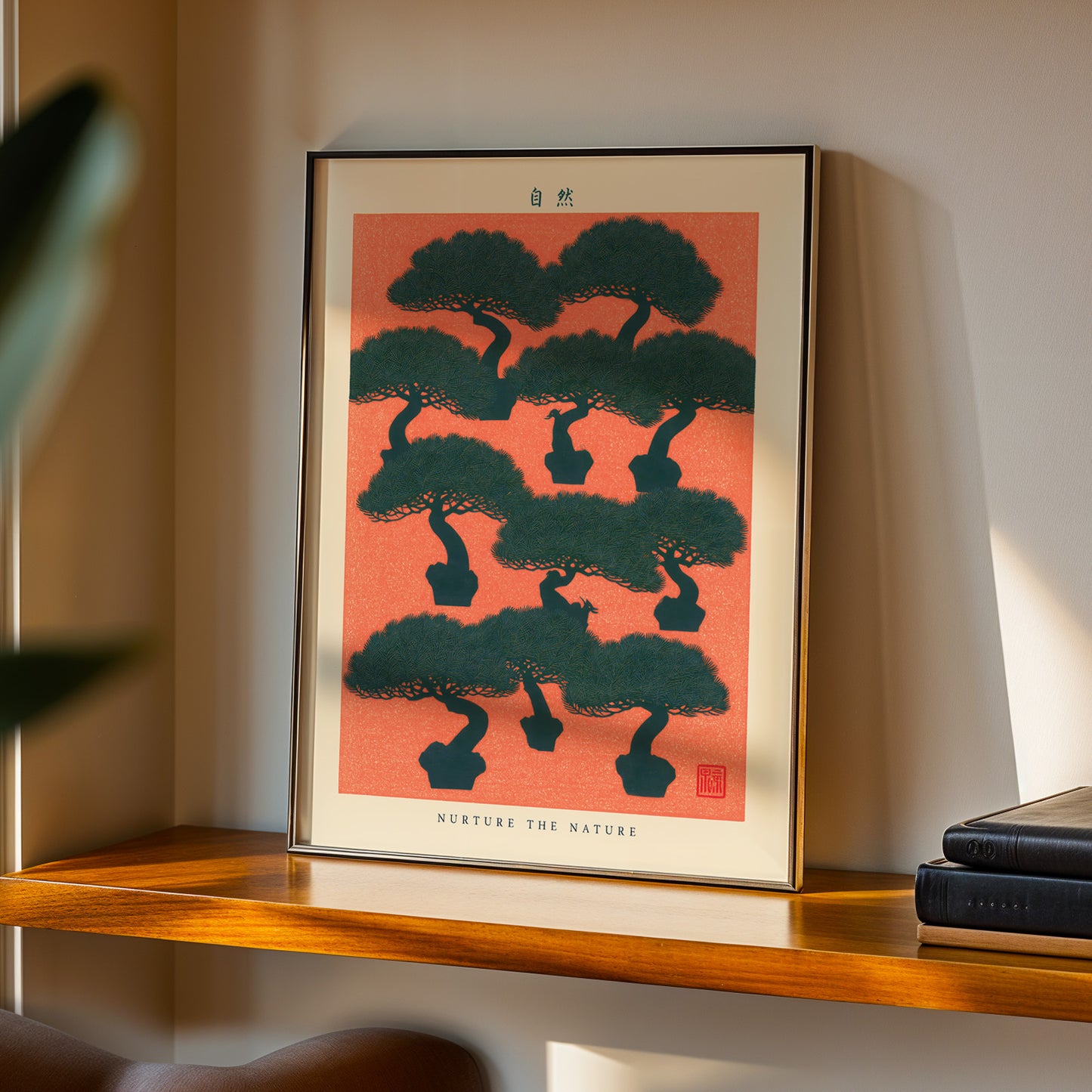 Bonsai Pattern Print
