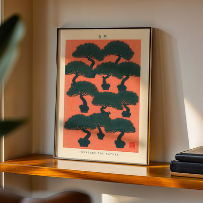 Bonsai Pattern Print