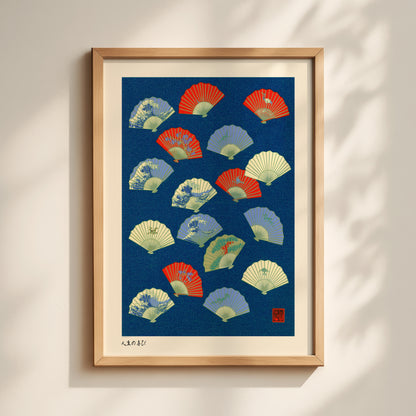 Fan Pattern Print