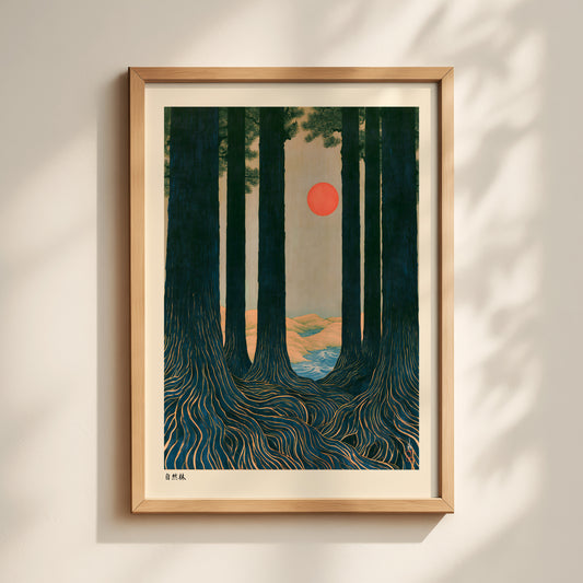 Natural Forest Print