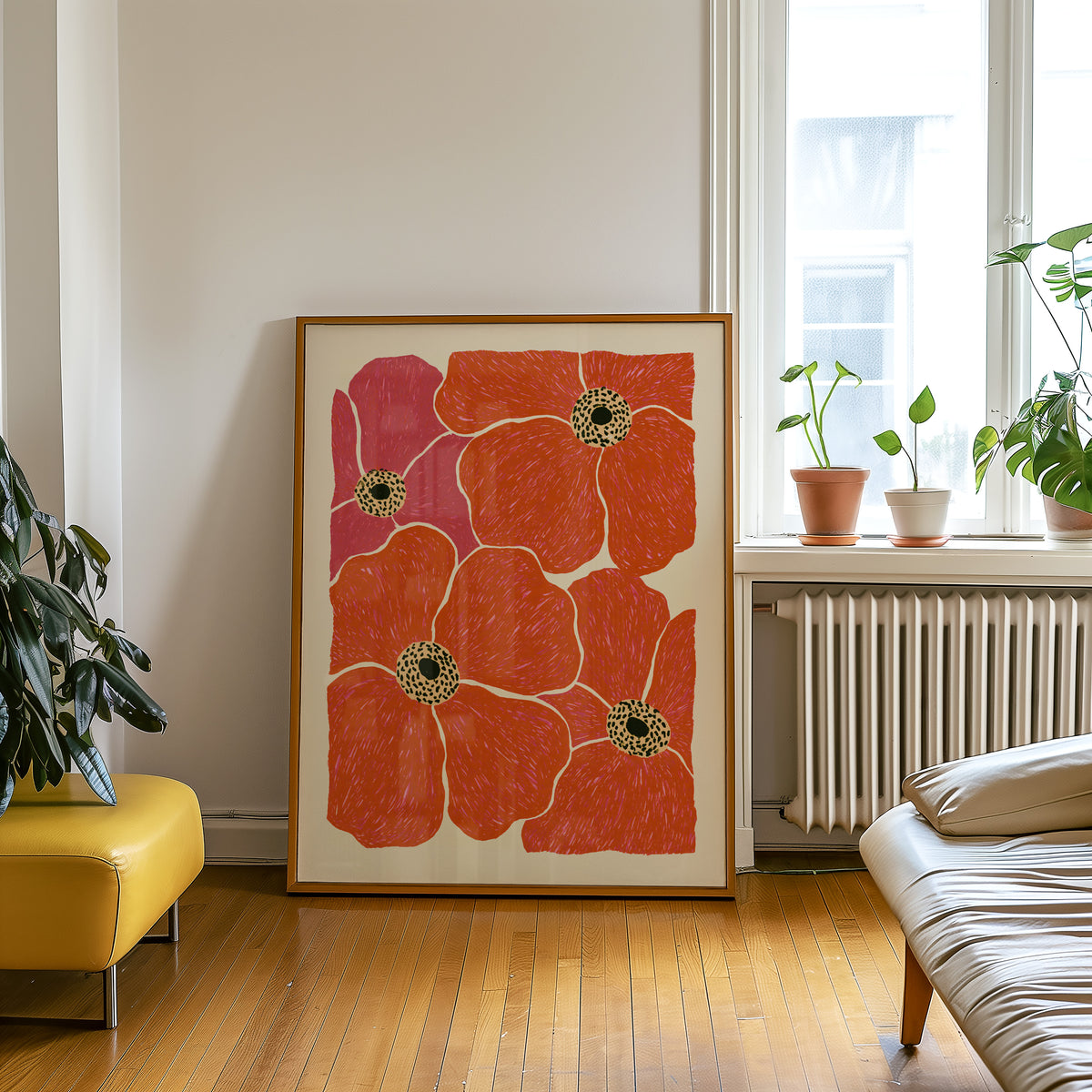 Red Poppy Print