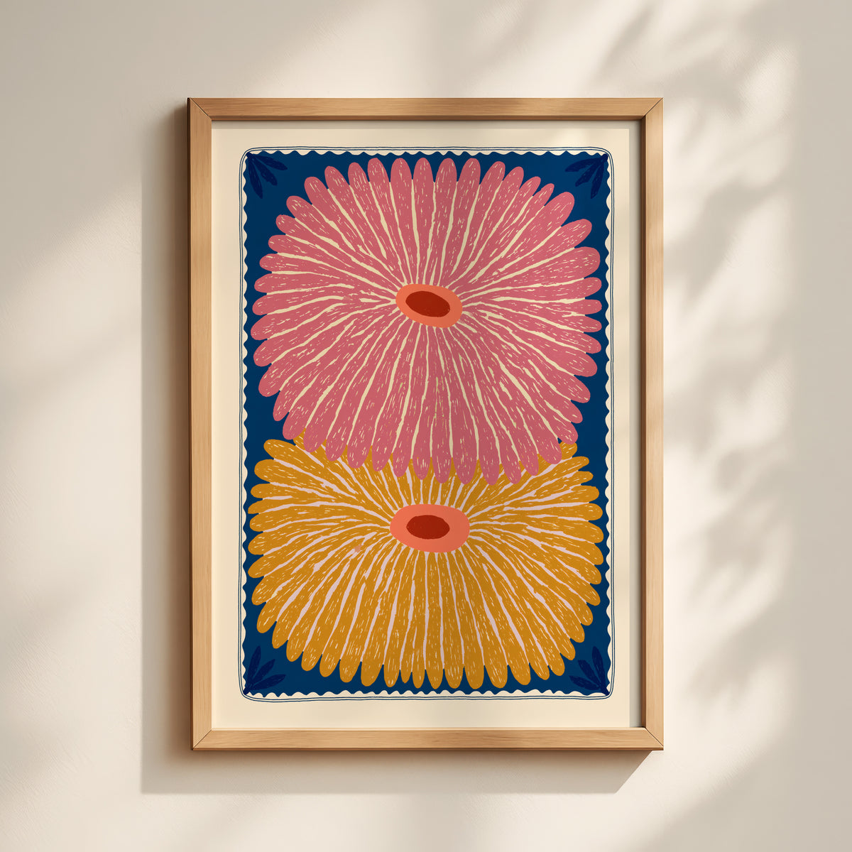 Pink Aster Print