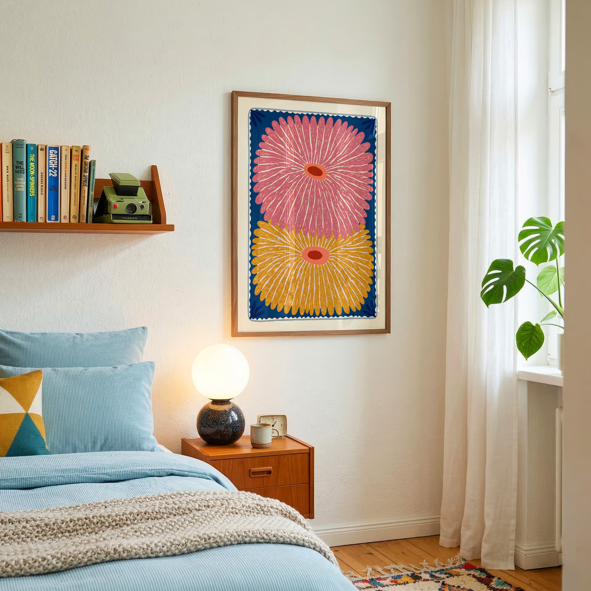 Pink Aster Print