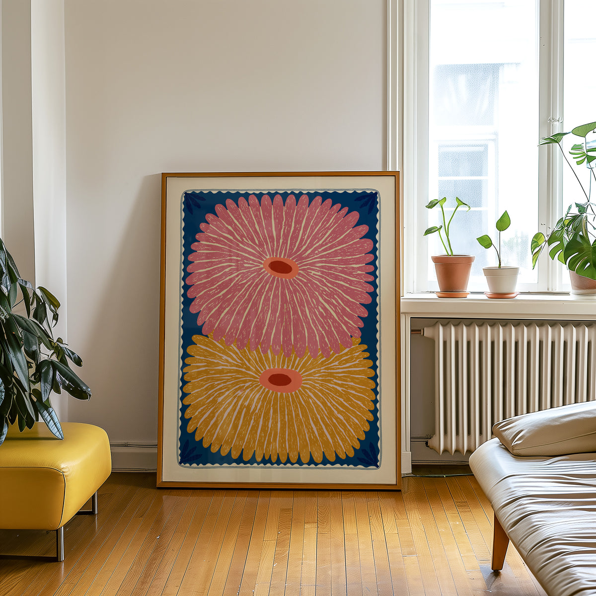 Pink Aster Print