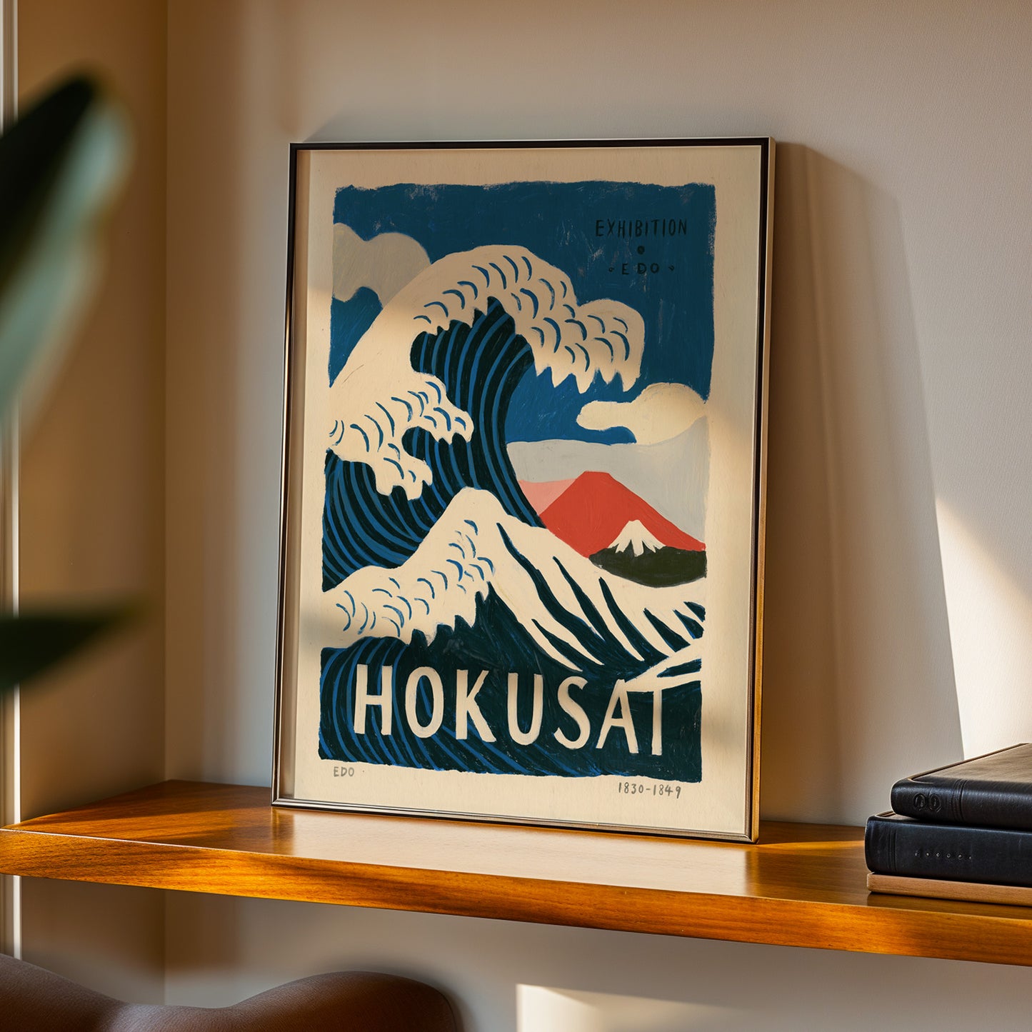 Hokusai Wave Exhibition Print