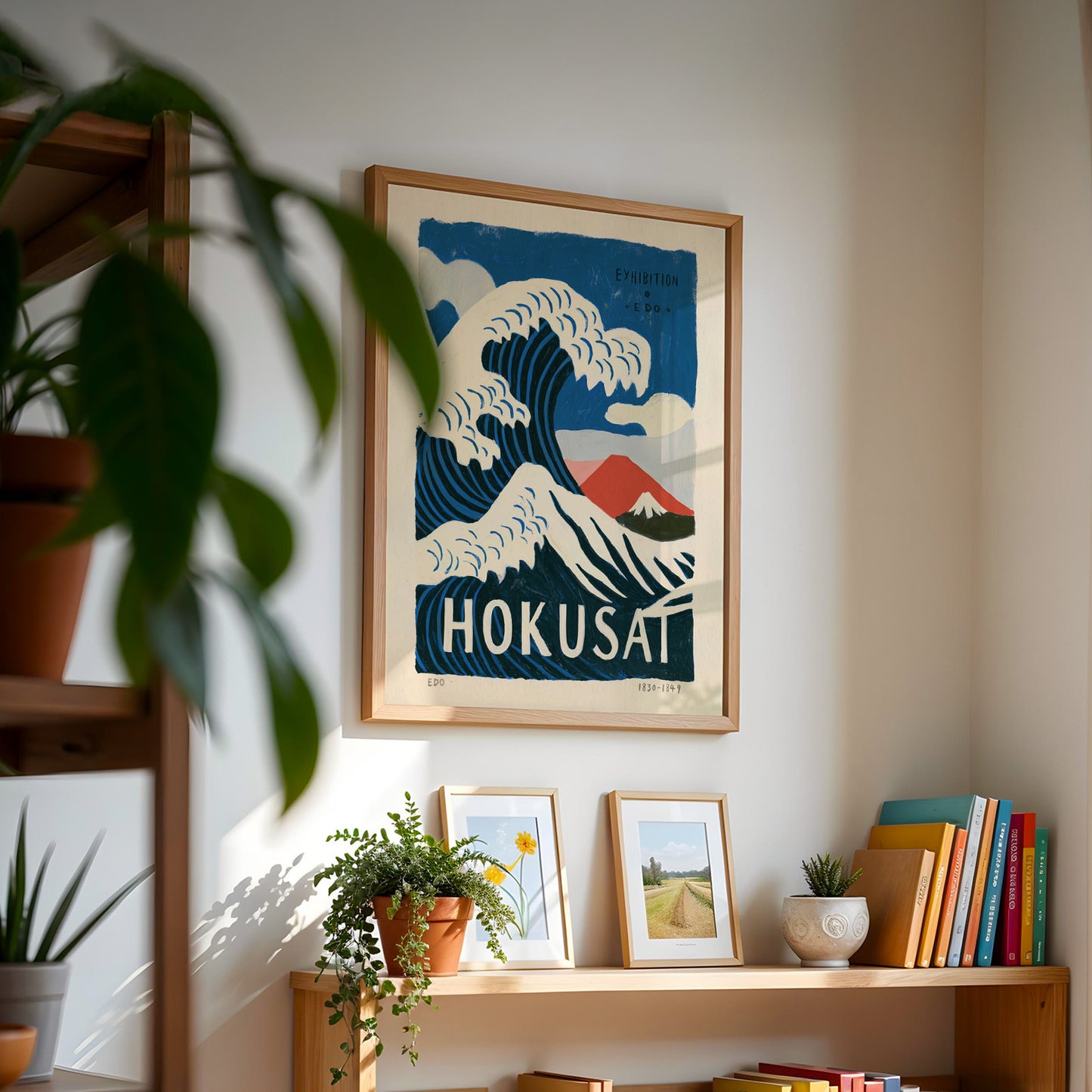 Hokusai Wave Exhibition Print