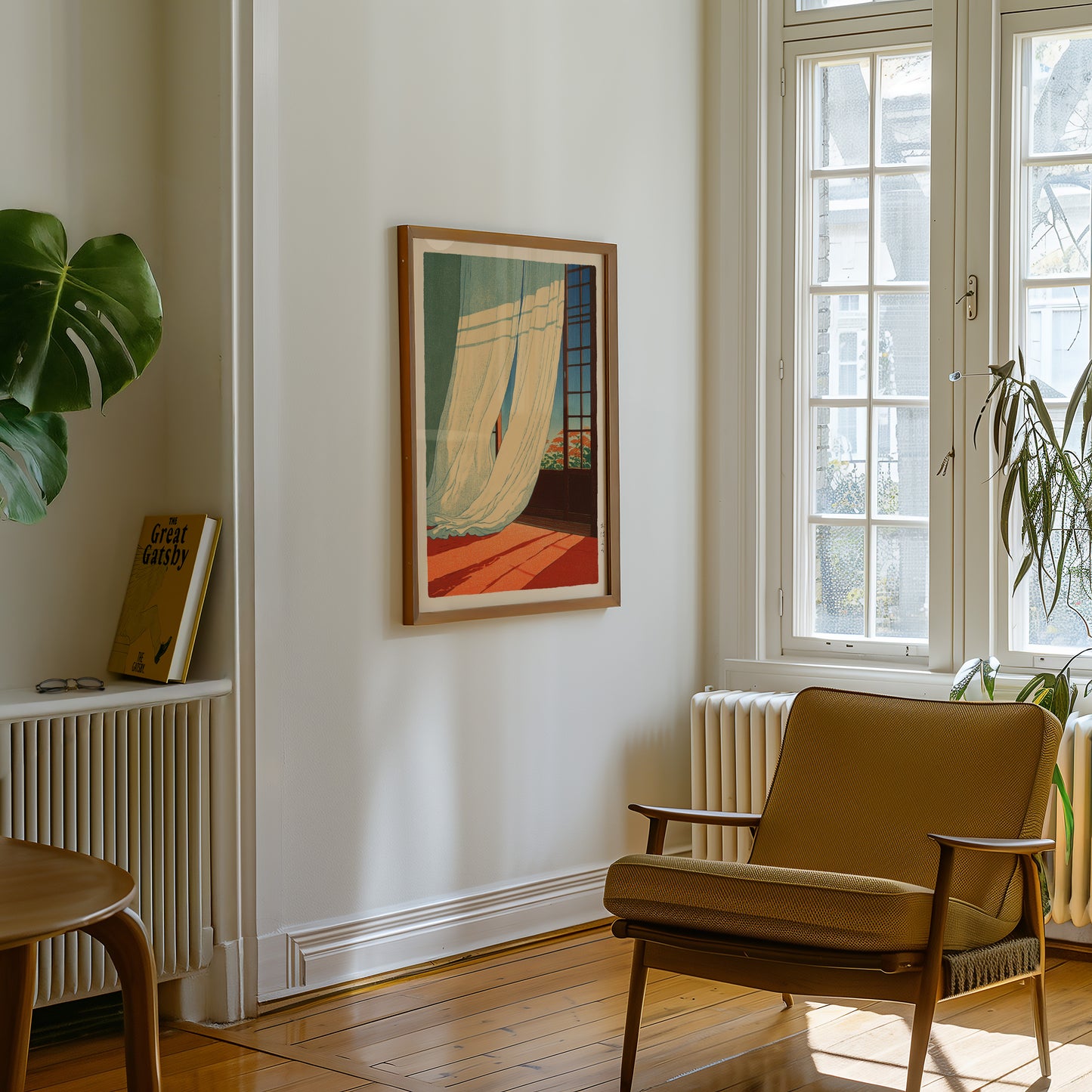 Japanese Morning Scene Print