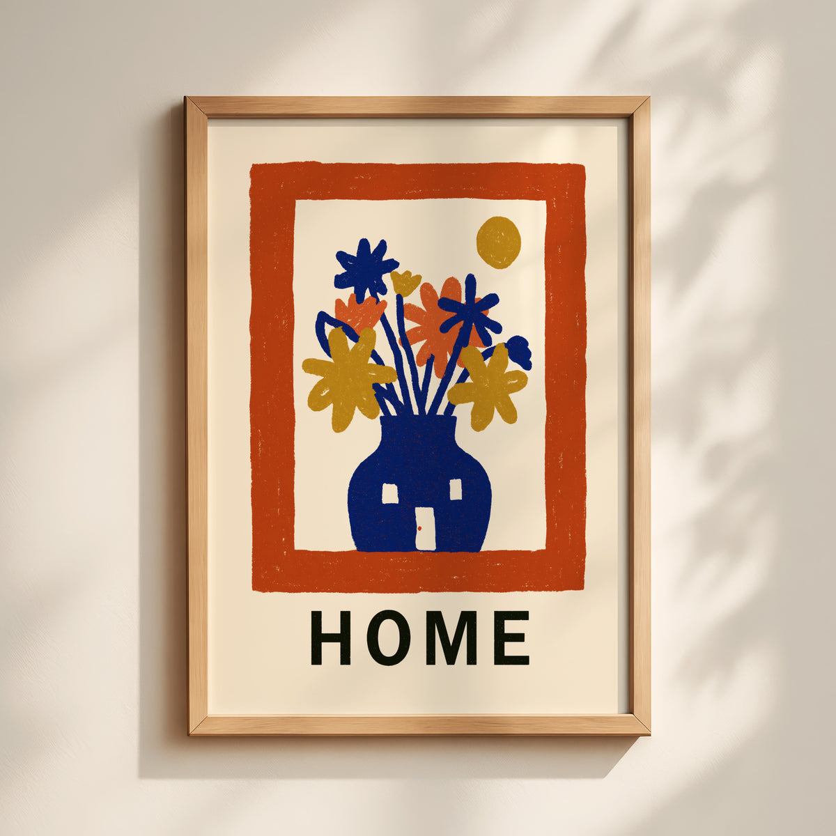 Home Flower Print
