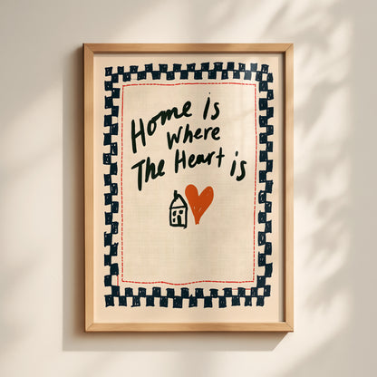 Home Is Where The Heart Is Print