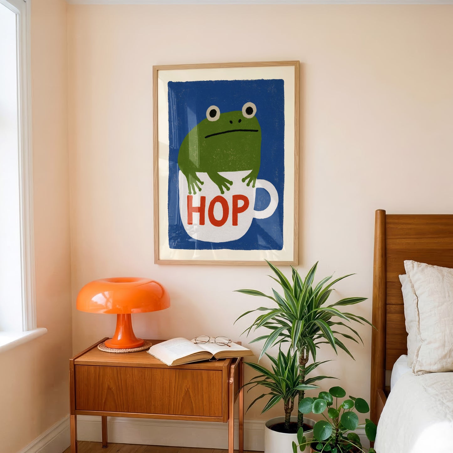 Hop Frog Print