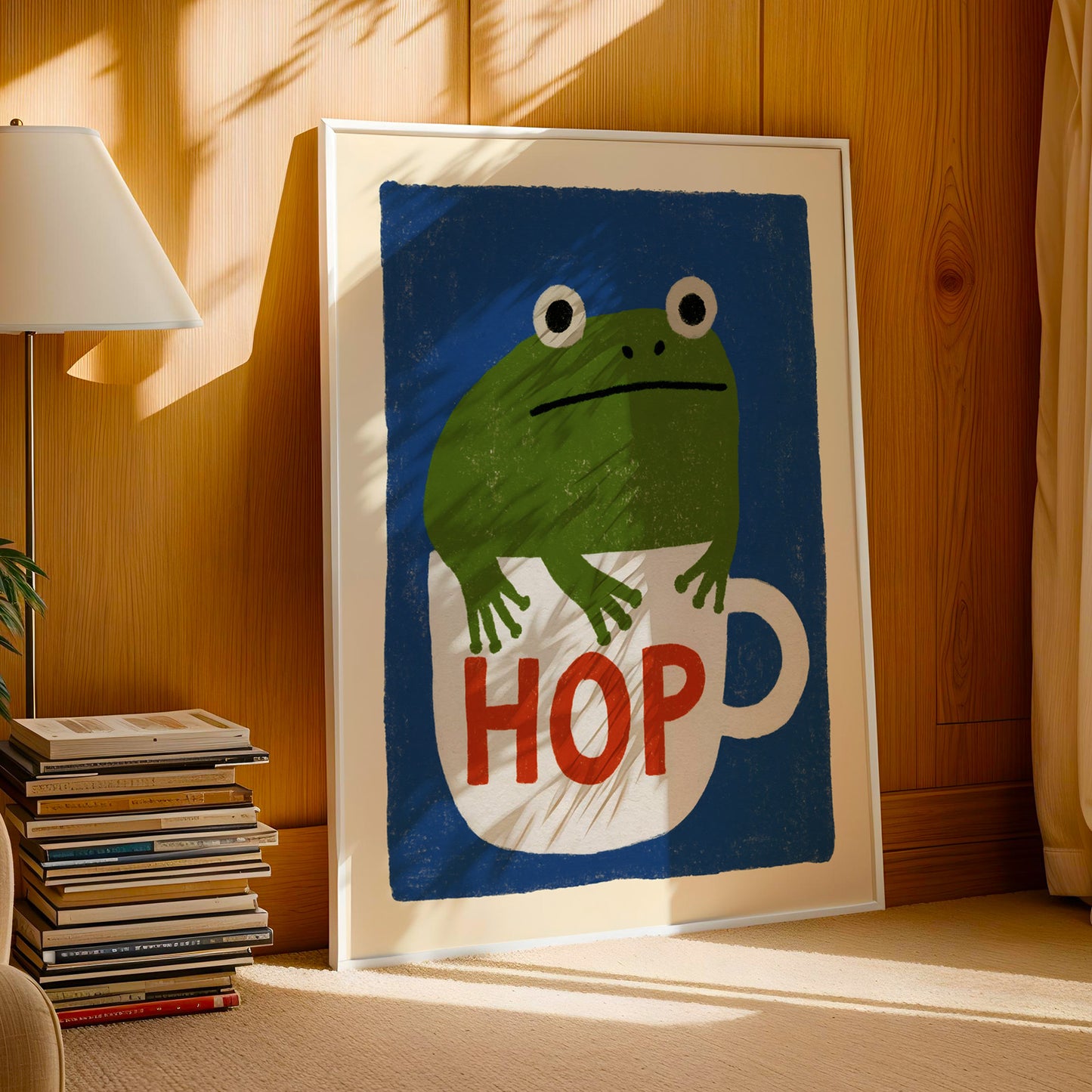 Hop Frog Print