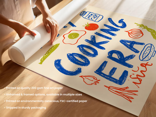 In My Cooking Era Print