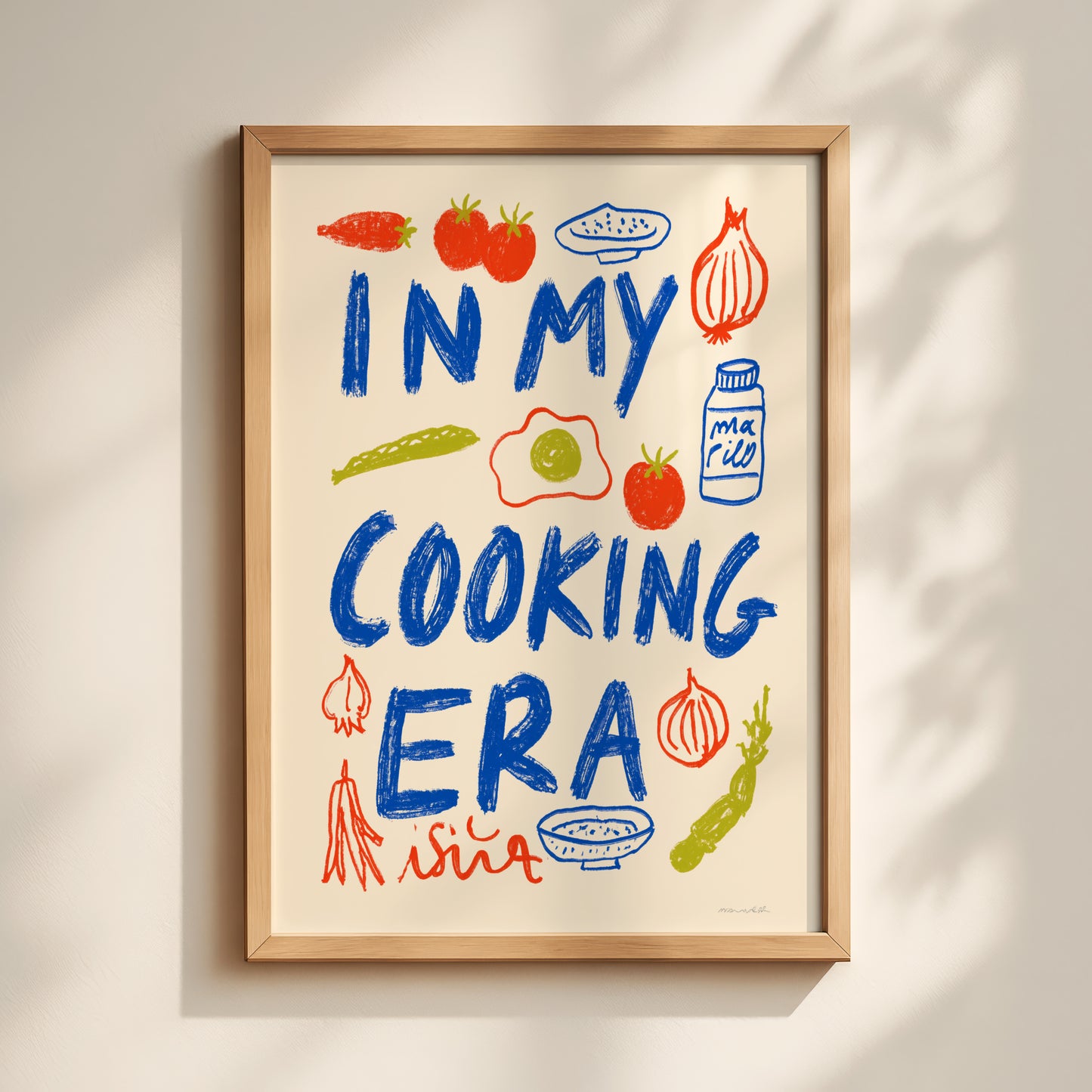 In My Cooking Era Print