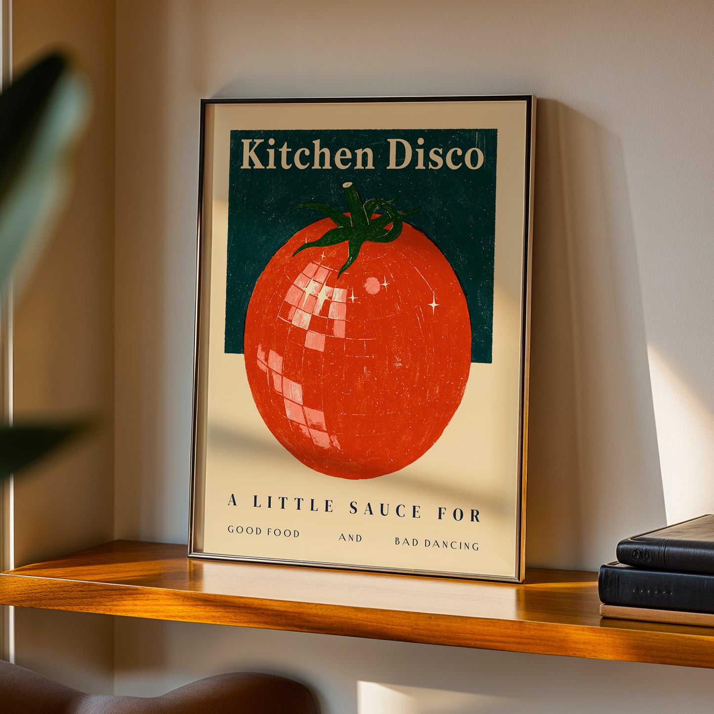 Kitchen Disco Tomato Print