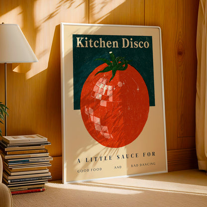 Kitchen Disco Tomato Print