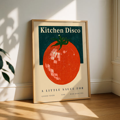 Kitchen Disco Tomato Print