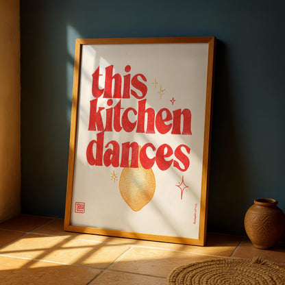 This Kitchen Dances Print