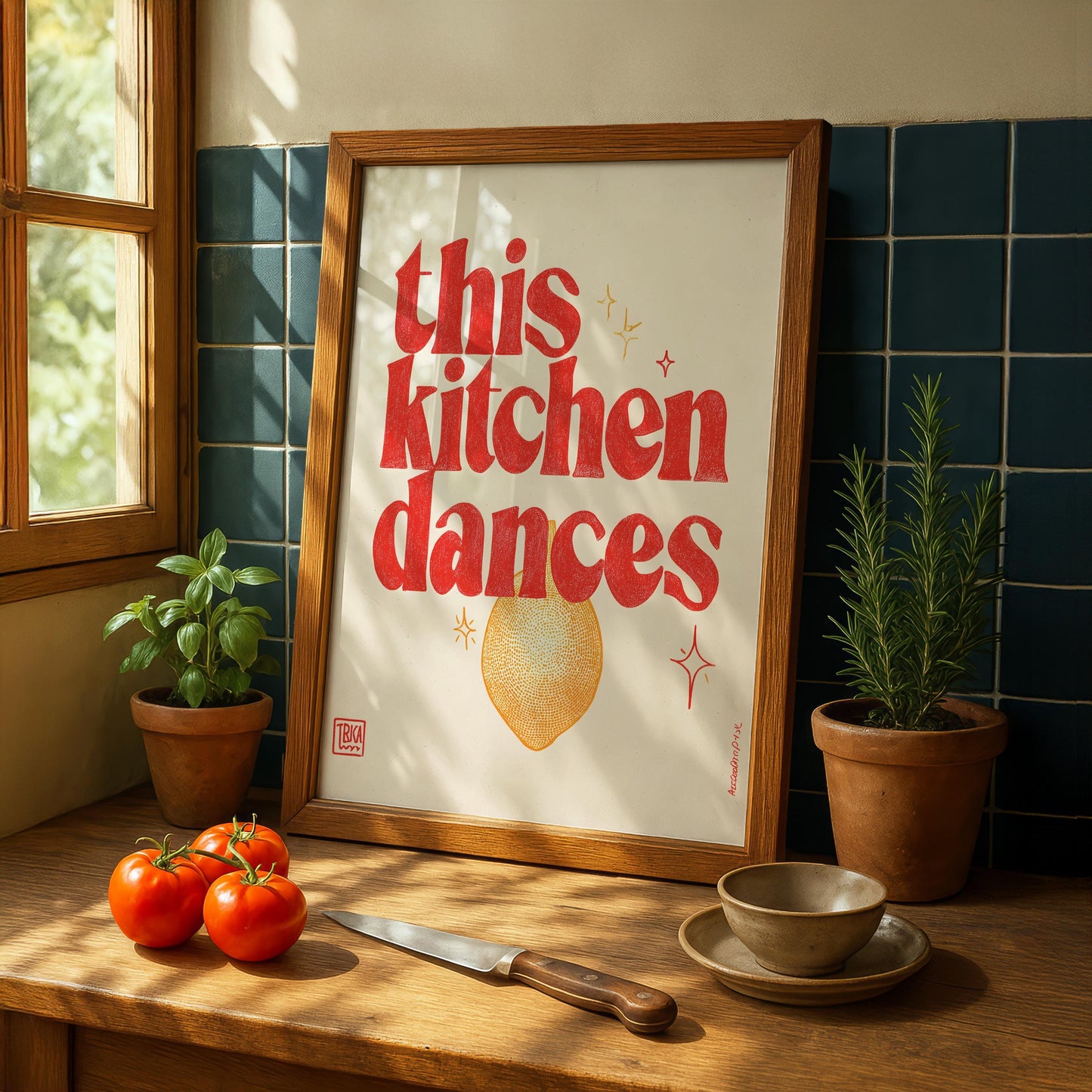 This Kitchen Dances Print