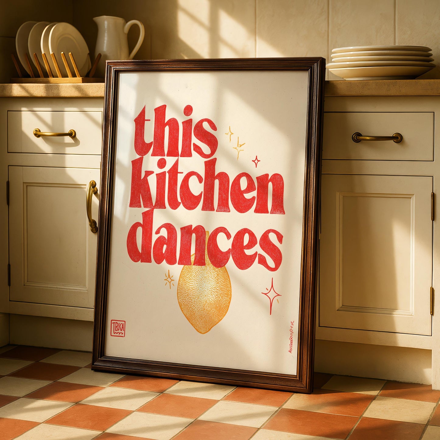 This Kitchen Dances Print