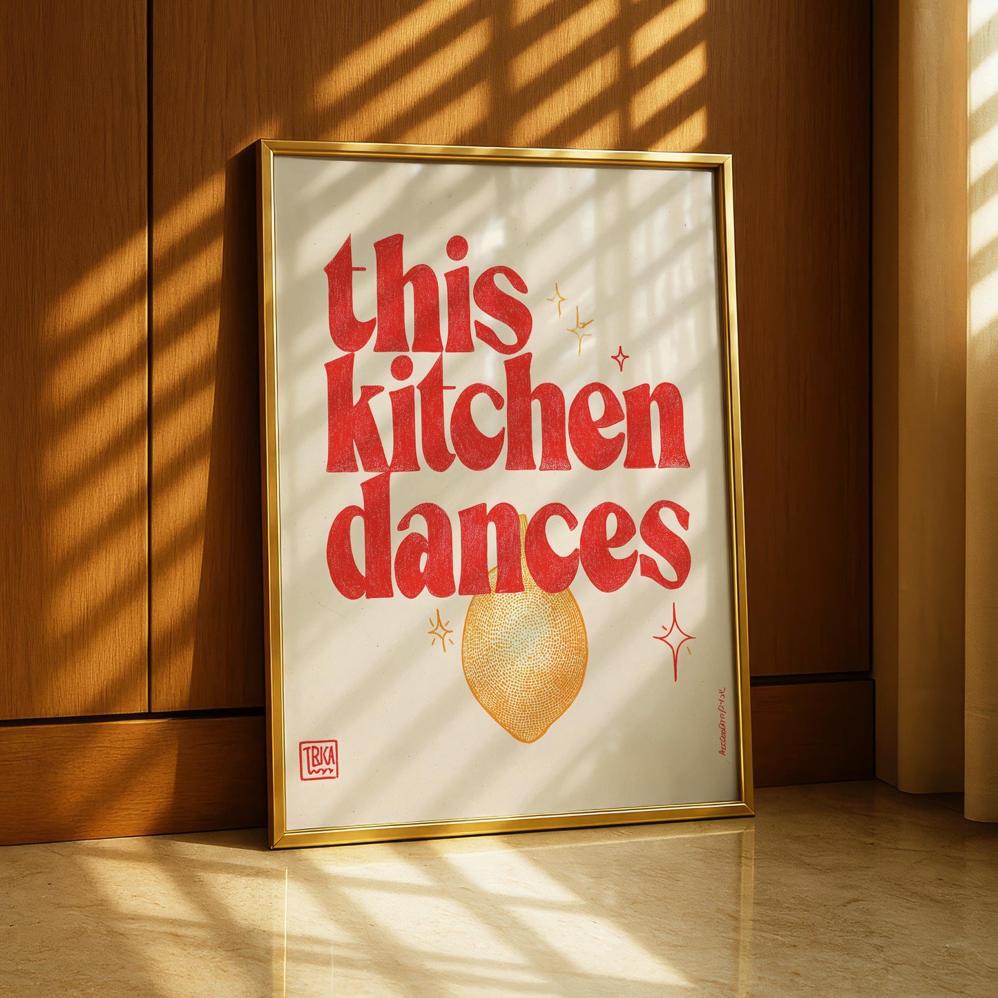 This Kitchen Dances Print