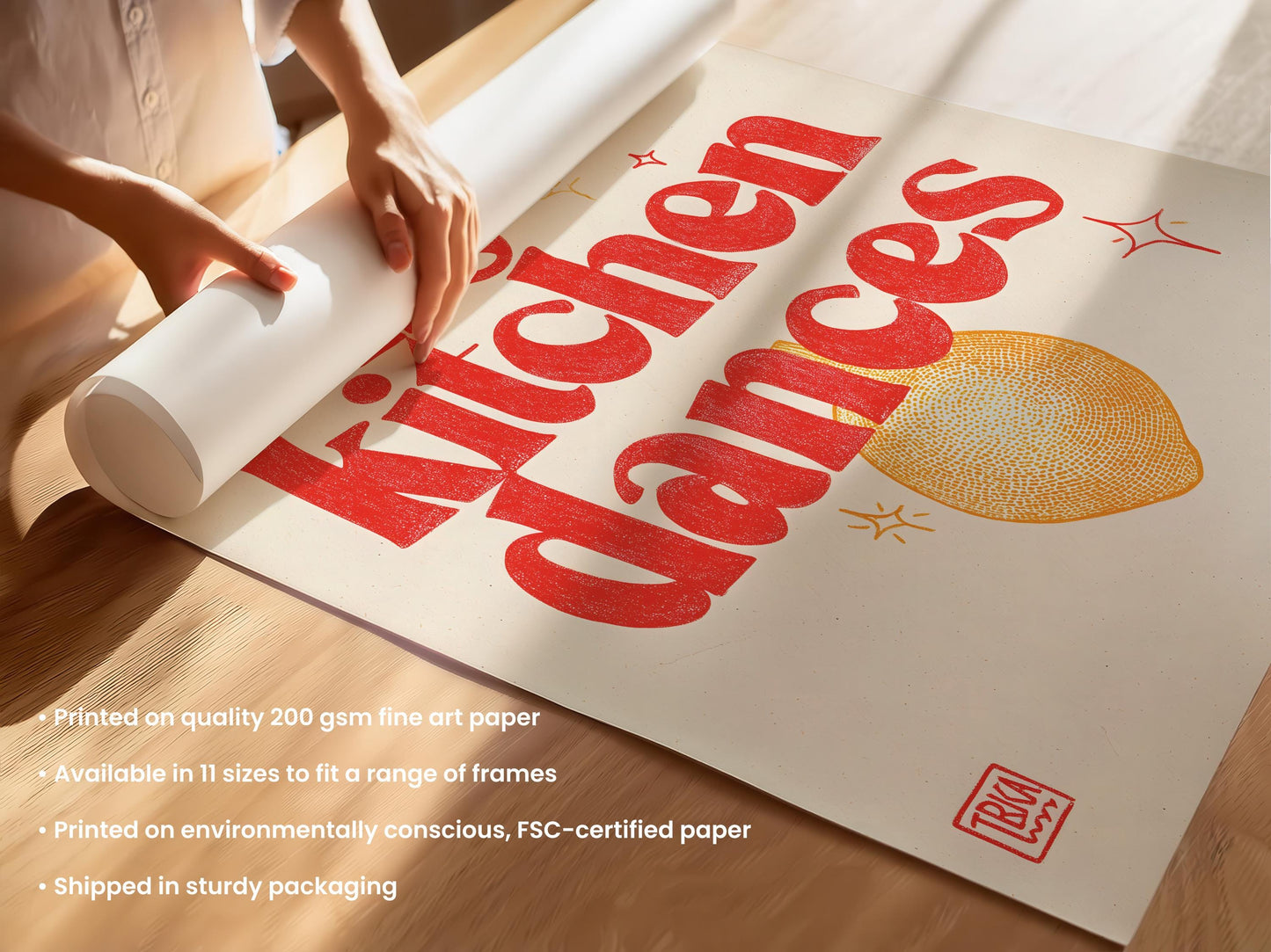 This Kitchen Dances Print