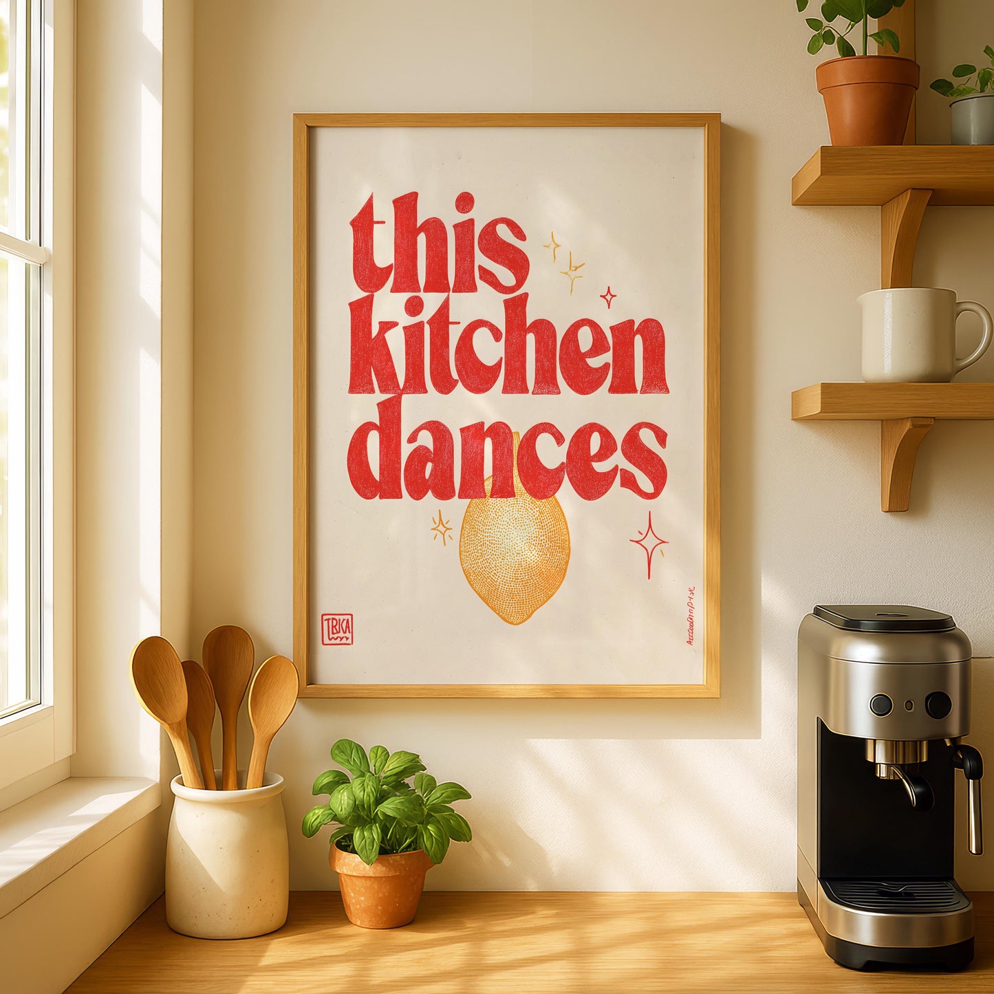This Kitchen Dances Print