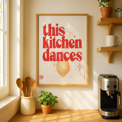 This Kitchen Dances Print