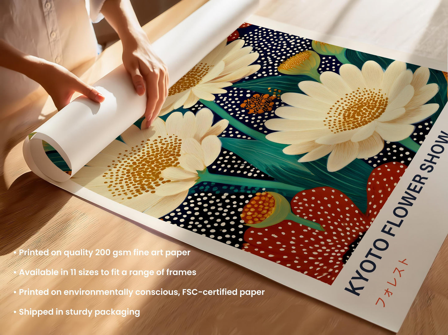 Kyoto Flower Show Print