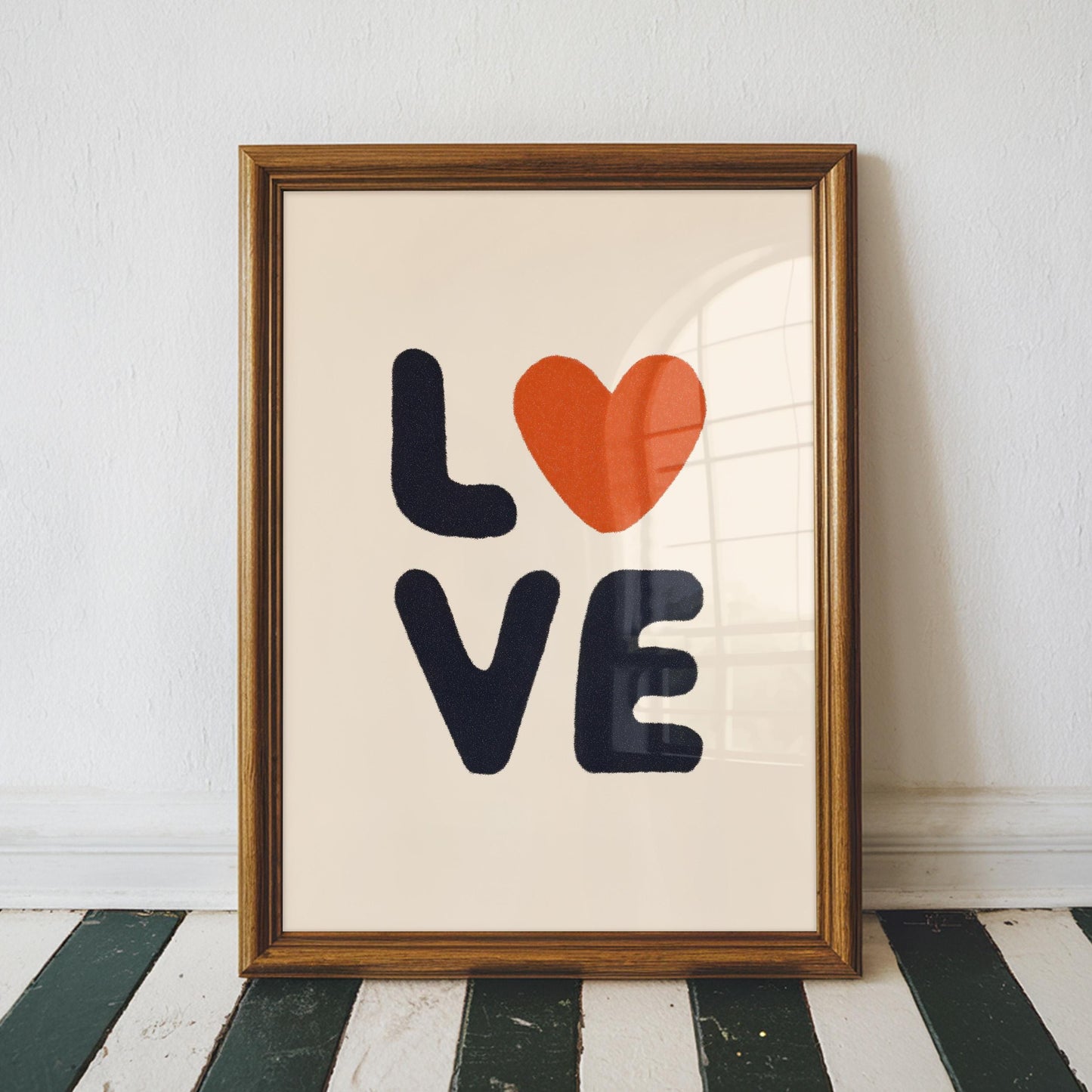 LOVE Typography Print
