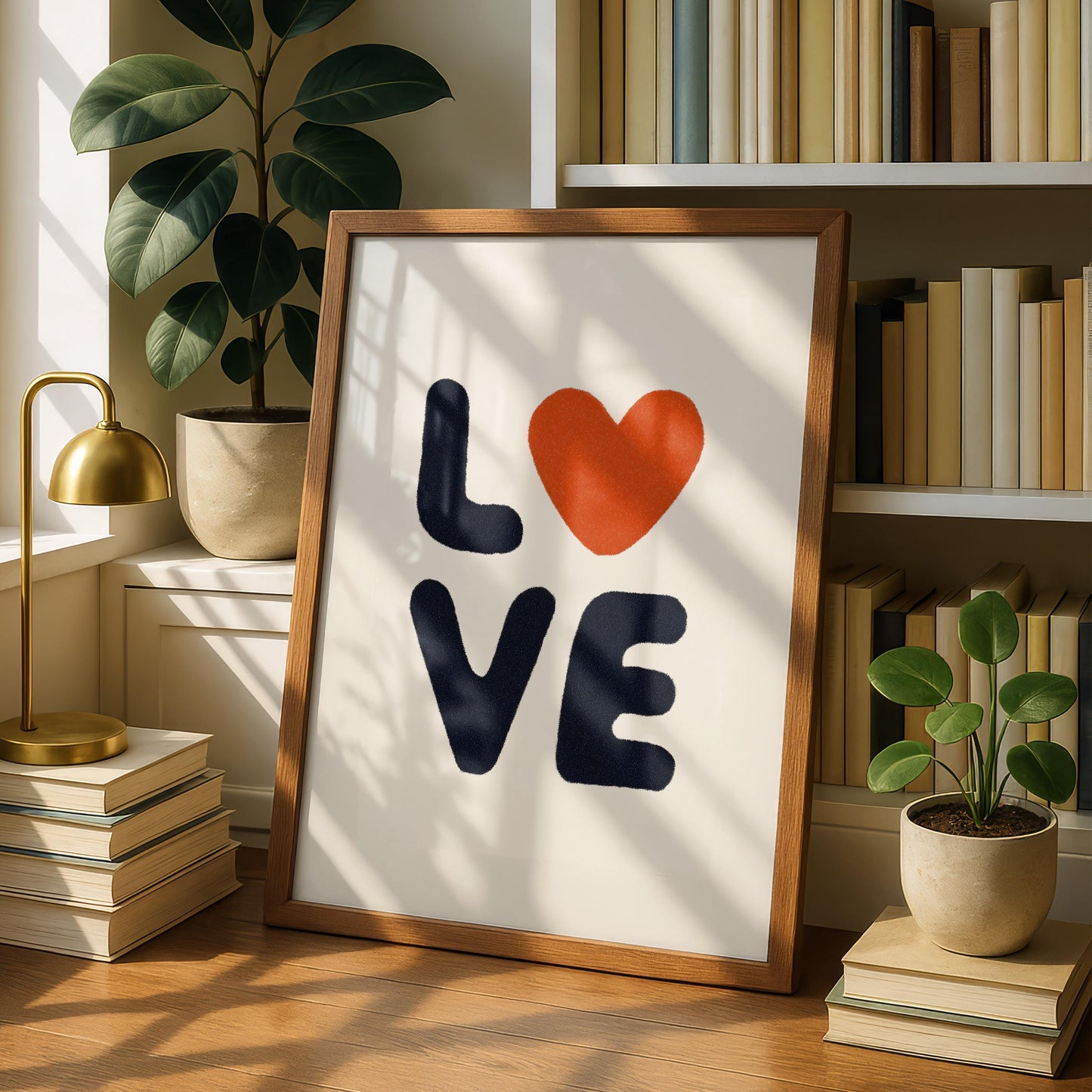 LOVE Typography Print