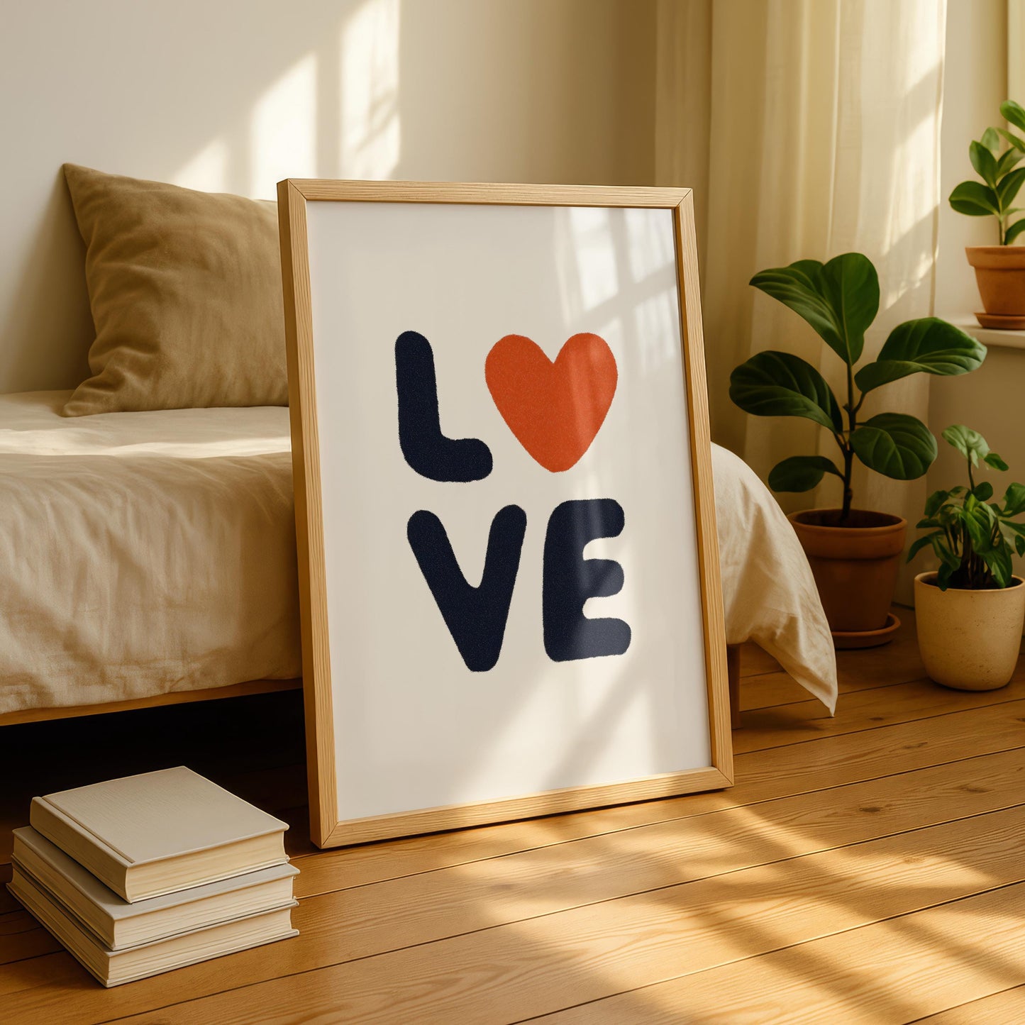 LOVE Typography Print